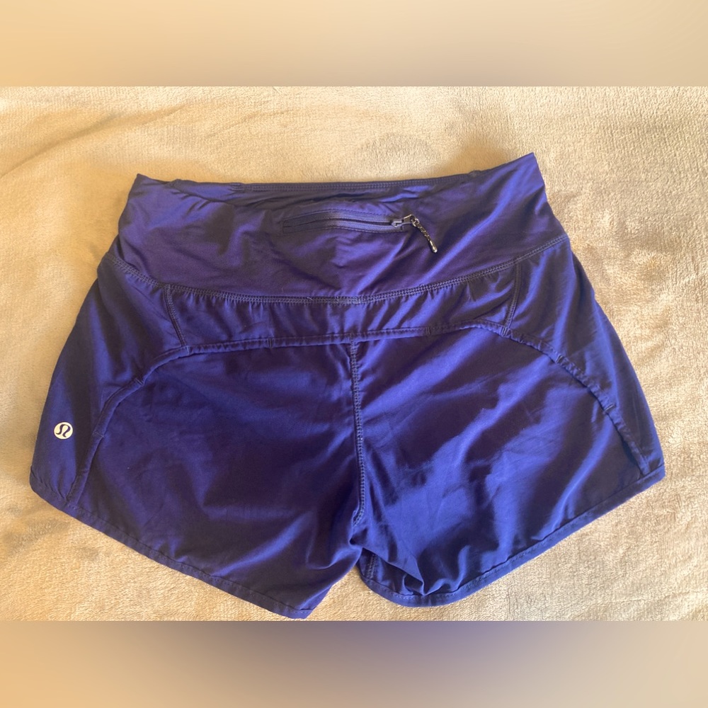 Lululemon shorts size 8 Royal Blue